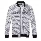 balenciaga homme giacca jacket white bb logo